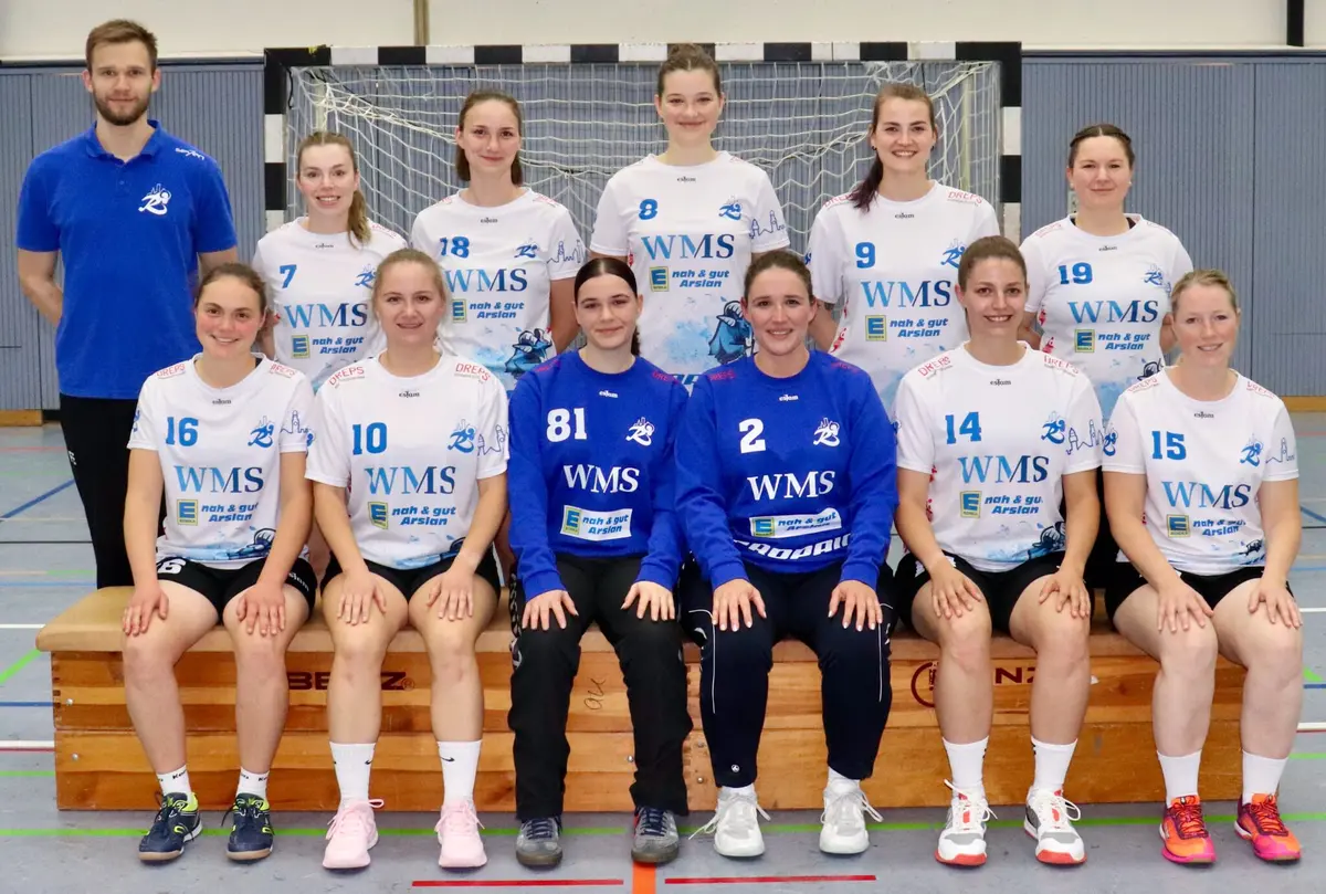 Mannschaftsfoto Lady Rams